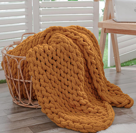 Chunky Yarn Blankets