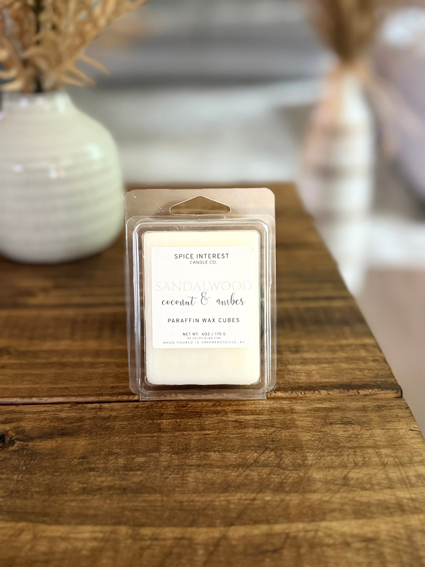 Sandalwood Coconut & Amber Wax Melts