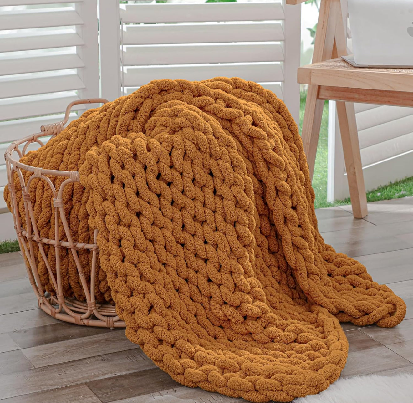Chunky Yarn Blankets