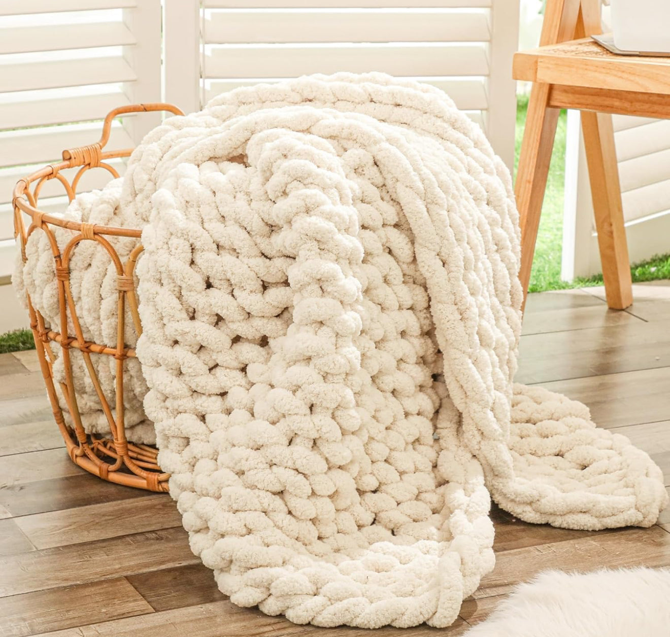 Chunky Yarn Blankets
