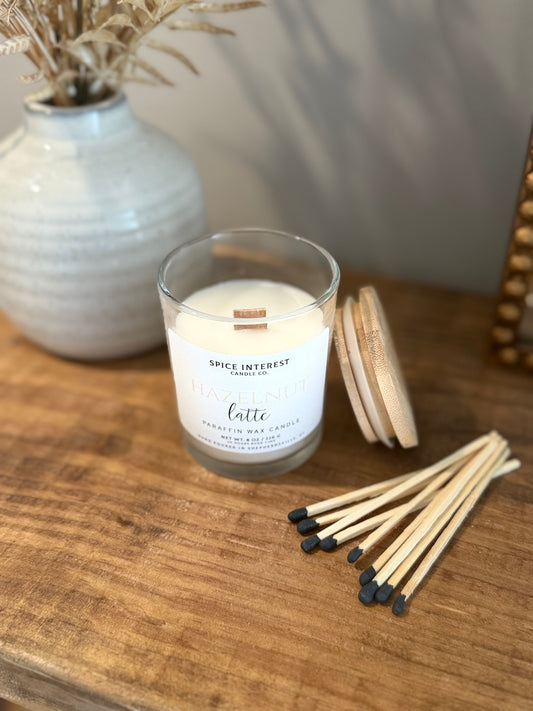 Hazelnut Latte Woodwick Candle