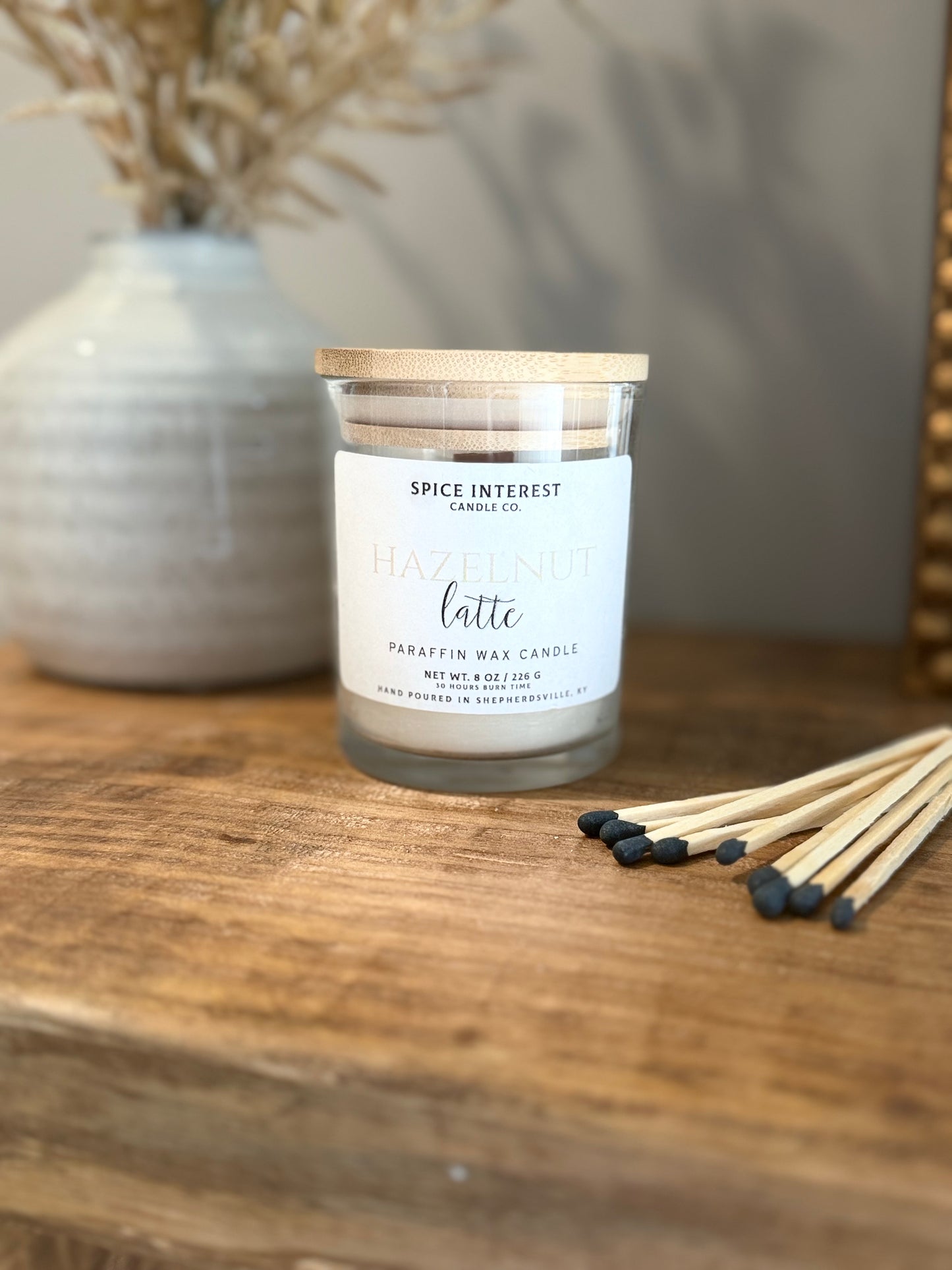 Hazelnut Latte Woodwick Candle