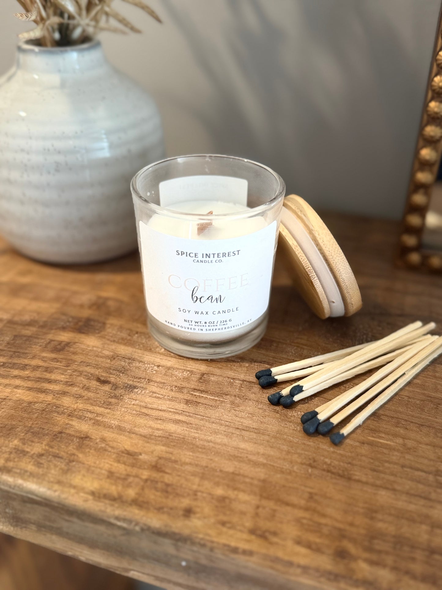 Coffee Bean Woodwick Candle
