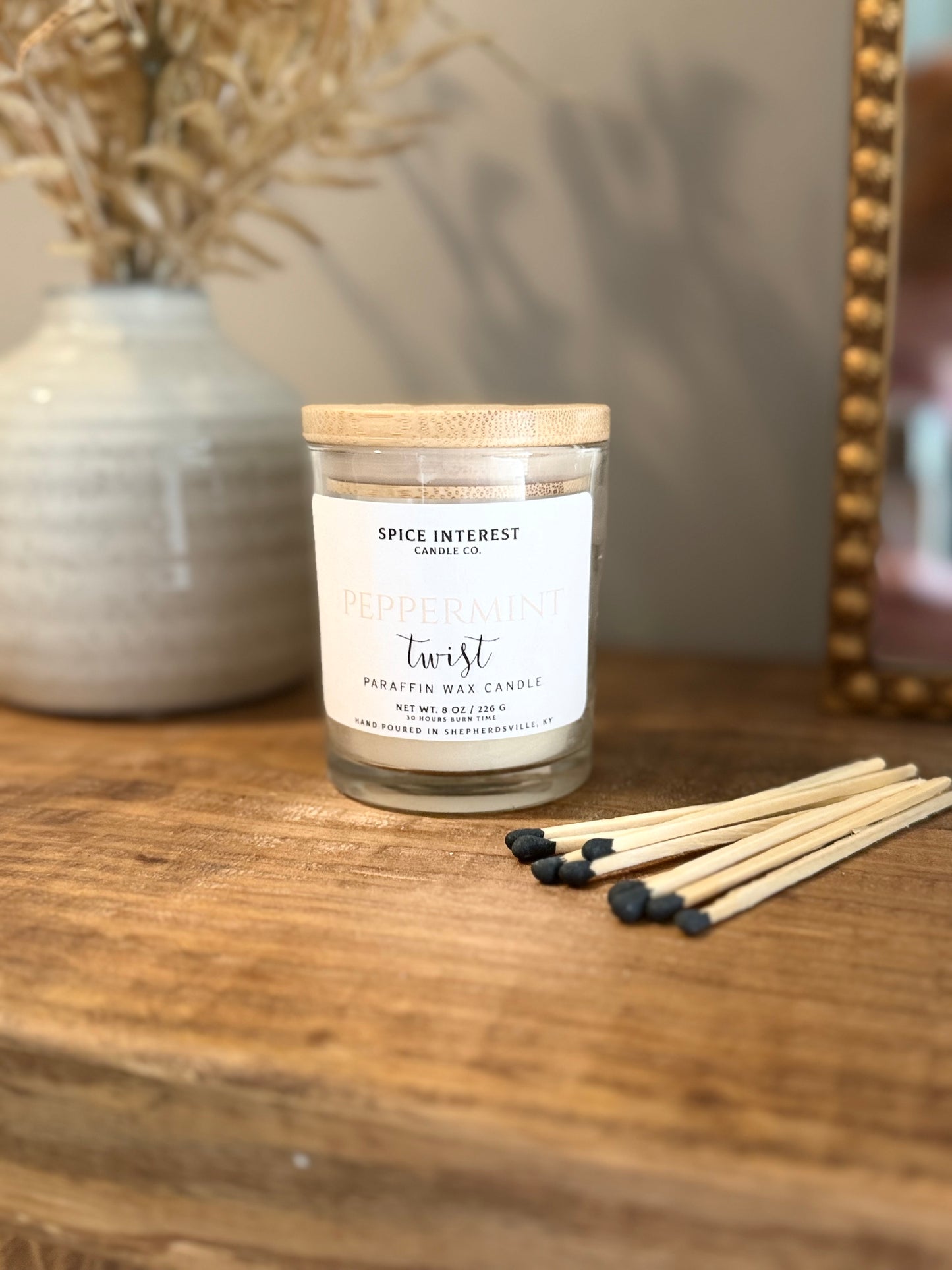 Peppermint Twist Woodwick Candle