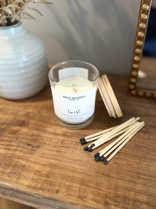 Peppermint Twist Woodwick Candle