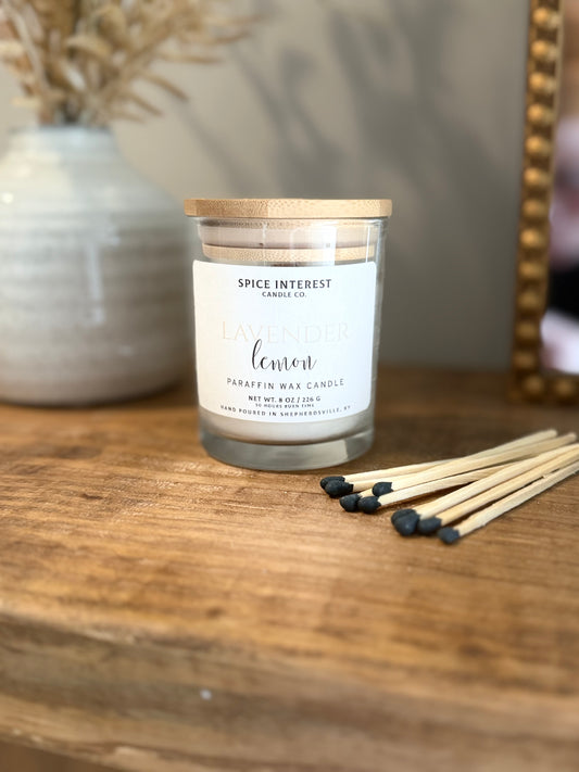 Lavender Lemon Woodwick Candle