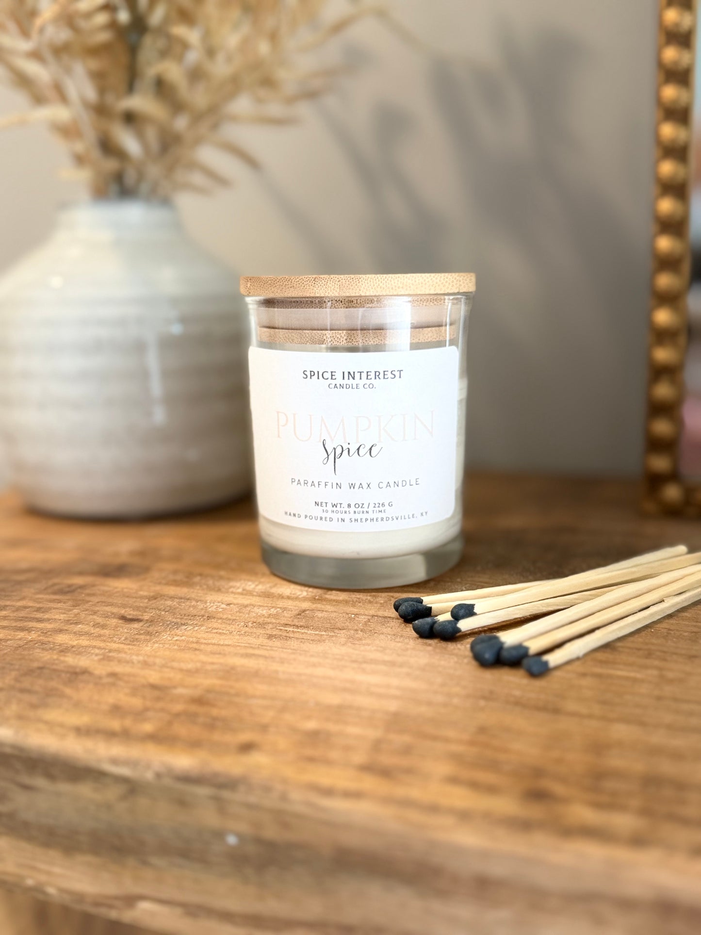 Pumpkin Spice Woodwick Candle