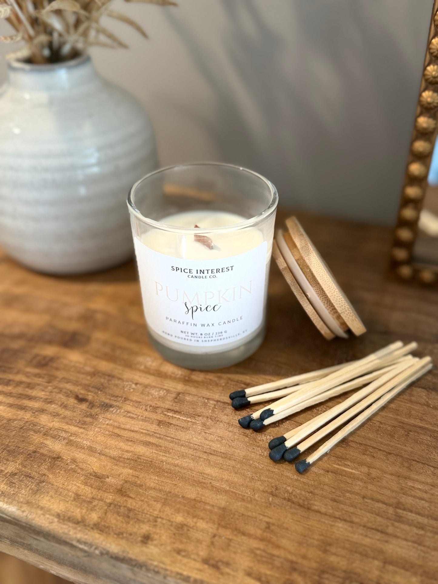 Pumpkin Spice Woodwick Candle