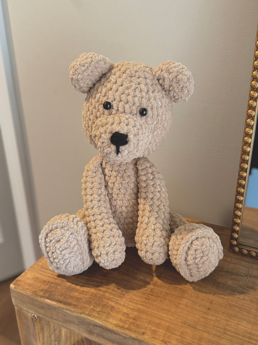 Hand Crocheted Teddy Bear