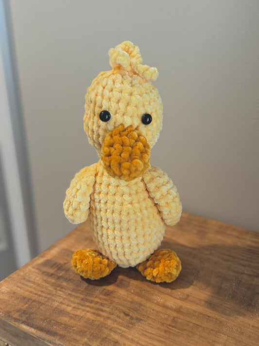 Hand Crocheted Duckling