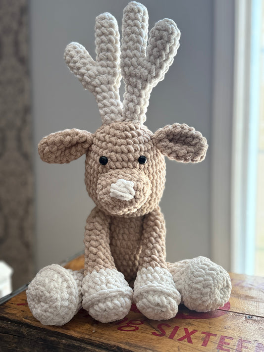 Hand Crocheted Deer